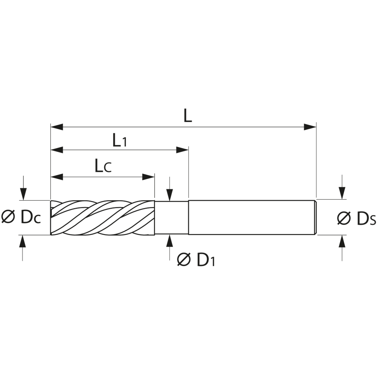 DAO PHAY NHÔM 3MM 3ME HOLEX 202241 3 DAO PHAY NHÔM 3MM 3ME HOLEX 202241 3